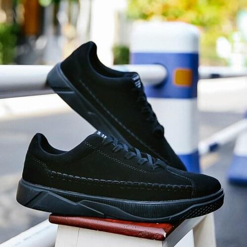 Spring Autumn Sneakers Mens Casual Shoes Breathable Lace Up Men Shoes Suede Fashion All Match Trend Movement Sneakers for Men
