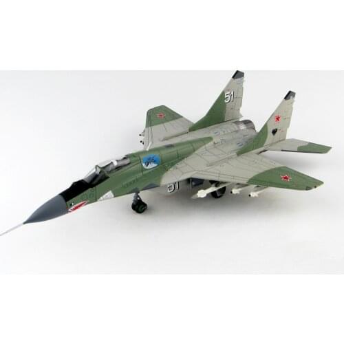 1/72 Alloy Casting Russia MiG-29 Fulcrum C Fighter Boriso Gleb Base Aircraft Model Collection Toy Christmas Gift Free Shipping