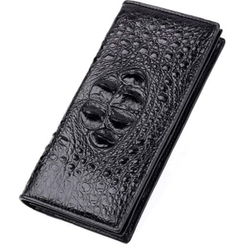 Xingmengda male wallet crocodile More screens long wallet Mens bags men clutch bag