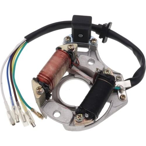 New AC Stator 2 Coil Ignition Magneto Plate for 50cc 70cc 90cc 110cc 125cc Chinese Sunl ATV Quad