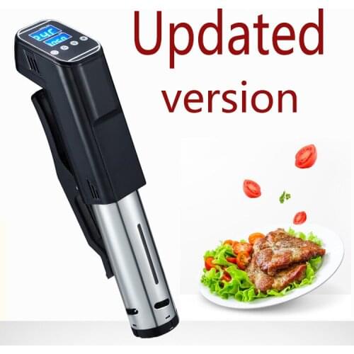 Vacuum Slow Sous Vide Food Cooker Powerful Immersion Circulator - LCD Digital Timer Display Stainless Steel