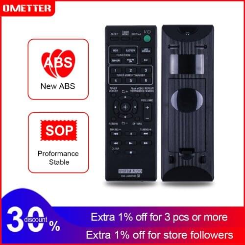 RM-AMU187 remote control use for sony audio system GTK-N1BT remoto controller controle teleconmando fernbienung