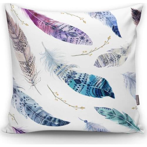 Real Homes Digital Printed Decorative Cushion Pillow Decorate Horsehair High Quality Stylish Garden Room Kitchen Gift Convenient Modern Colorful