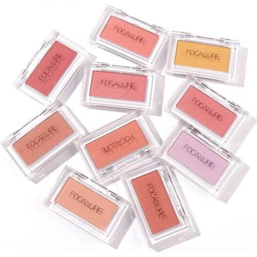 Makeup Blush With High Pigment Shimmer Matte Finish Face Make Up Long Lasting Easy To Wear Blush Face Makeup