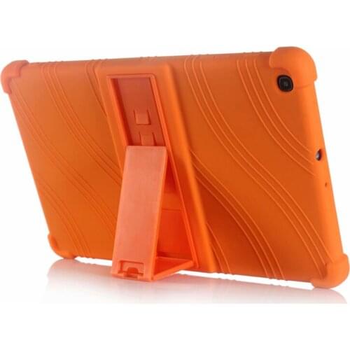 Silicon case For Samsung Galaxy Tab A 10.1 2019 shock proof holder SM-T510 T515 silicone stand cover protector