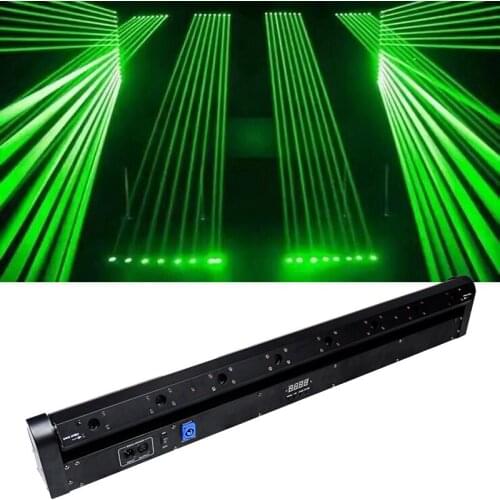 Show Time Red Line Laser Moving Head Green Line Laser System Show Laser 8 Eyes Shot Professional Stage Light For Disco DJ KTV