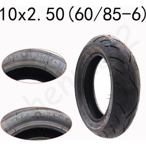 High Quality Thickened Wear Resistant Tire 10x2.5 (60 / 85-6) Inner and Outer Tubes for 10 Inch Electric Scooter