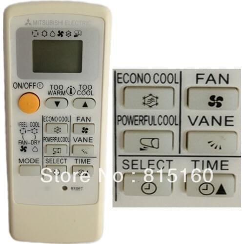 YINGRAY Replacement Remote for Mitsubishi Air Conditioner Remote Control KM04F KM09A MSH-26SV MSH-30SV MP02AB