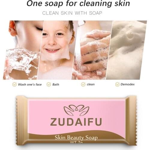 1Pc Sulfur Soap Skin Conditions Acne Psoriasis Seborrhea Eczema Fungus Bath Whitening Soap Shampoo Soap Cleaning#W