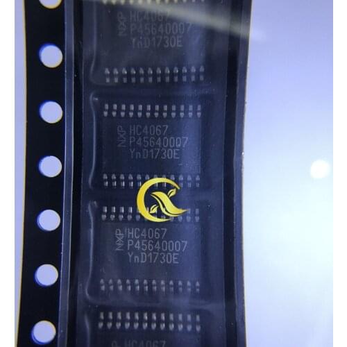 10PCS 74HC4067PW TSSOP24 silk-screen HC4067 multiplexer resolver original products