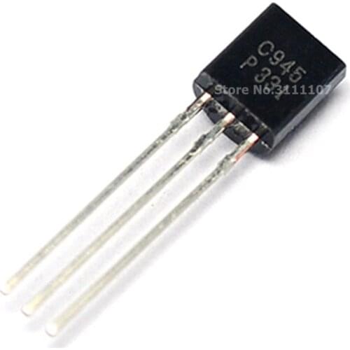 100PCS/Lot C945 2SC945 Triode to-92 50V/0.1A/0.5W/250MHZ
