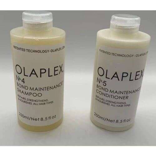 12 Pieces NO.4 + 12 Pieces NO.5 Total 24 Pieces Bond Maintenance Shampoo Repairs Strengthens & Nourishes All Hair Types 250ml