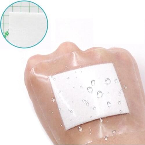20PCS 6*7cm Hypoallergenic Non-woven Medical Adhesive Wound Dressing Band aid Bandage Large Wound First Aid Outdoor