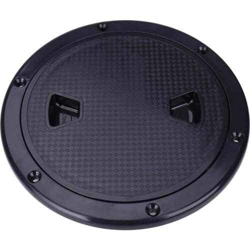 4inch Non-Slip Deck Plate Access Boat Inspection Hatch Cover, for Marine Boating/ Water Sport- Corrosion/UV Resistant