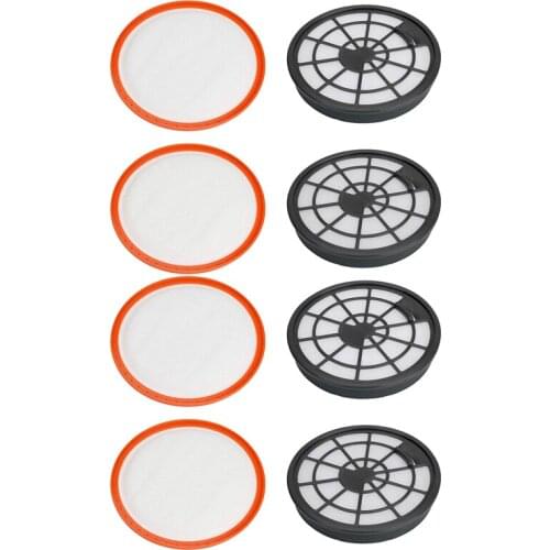 4 Pack Replacement Filter Kit,for Vax Type 95 Filters Pre & Post Filter for Vax Air Compact Series Vacuum Cleaners