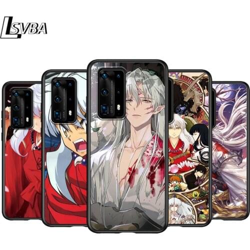 Anime Lnuyasha For Huawei P Smasrt 2018 2019 2020 2021 Smart S/Z Smart Plus Smart Pro Black Soft Cover Phone Case