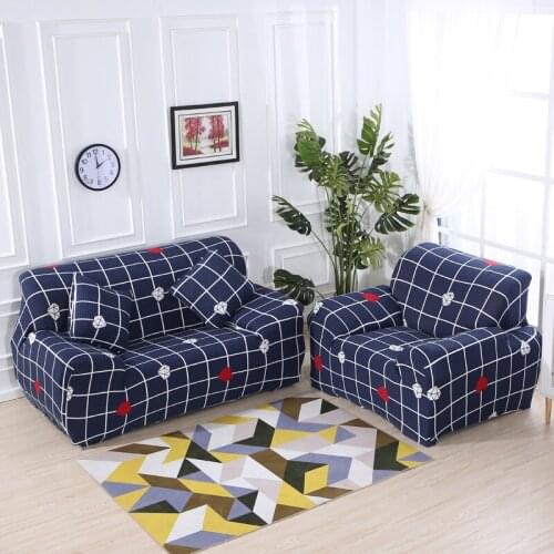 Clara Lover Couch Cover Home Decor Elastic Sofa Covers for Living Room Sofa Chair All-Inclusive Sofa Slipcovers 1-seater