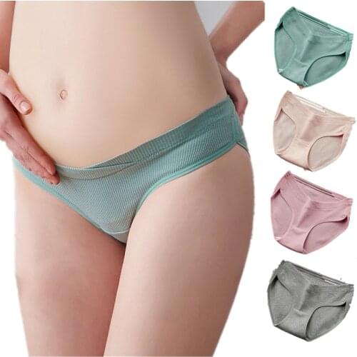New Breathable Maternity Panties intimates Pregnant Women Low-waist Panties Cotton Underwear for Pregnancy Briefs shapewear