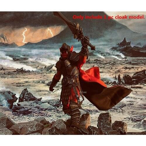 1/12 Scale Cloak Model for 6" Action Figure Doll Toys