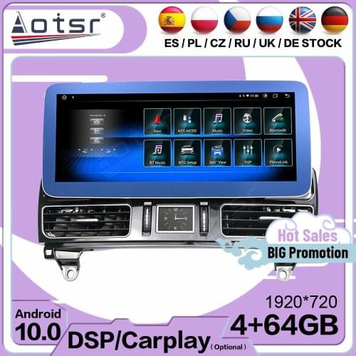 128G Carplay Android Multimedia Player For Mercede Benz ML GL 2012 2013 2014 2015 GPS Navi Stereo Audio Radio Receiver Head Unit