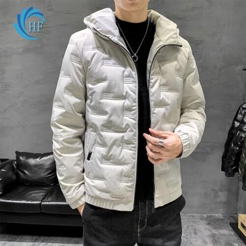 Cotton-padded jacket men autumn/winter Korean clothes light clothes quilted jacket short down cotton jacket zipper cotton jacket