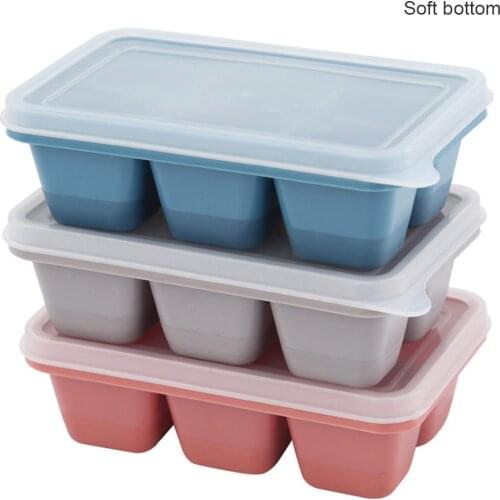 3PCS 15 Grid Food Grade Silicone Ice Tray Home with Lid DIY Ice Cube Mold Square Shape Ice Cream Maker Kitchen Bar Accessories