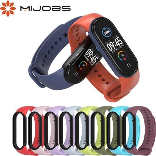 Wrist Strap For Xiaomi Mi Band 5 Strap Silicone Wristband For Xiao Mi Mi Band 5 Bracelet Colorful Mi5 Band Pulsera For Miband 5