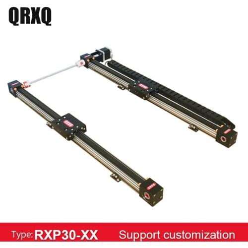 RXP30-X full-automatic visual positioning double head synchronous belt linear actuator with high-speed, linear module sliding