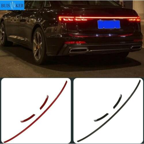 LED turn signal width light modified new streamer through tail light For audi new a6 a7 a8 D4 D5 C8 Through trunk rear lamp