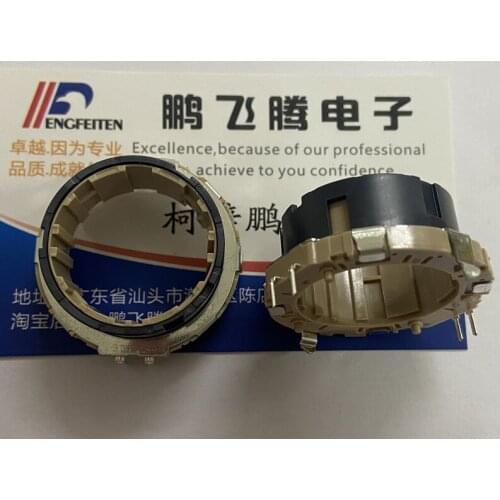 1PCS Japan ALPS EC35AH240403 hollow shaft rotary encoder 30 positioning 10 pulse car navigation volume adjustment switch