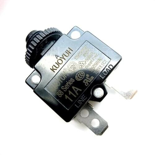 3Pcs Taiwan KUOYUH Overcurrent Protector Overload Switch 88 Series 11A