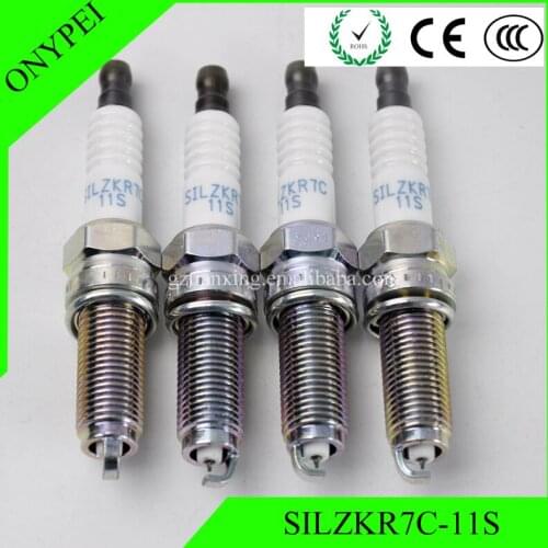 4pcs SILZKR7C11S 93819 Iridium Spark Plug fit for Honda ACCORD VIII CR-V IV CROSSTOUR LEGEND IV PILOT 12290-R1A-H01