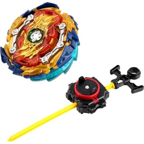 B-139 Battling Burst Game Tops Set Gyro with String Launchers Toys for Boys Girls