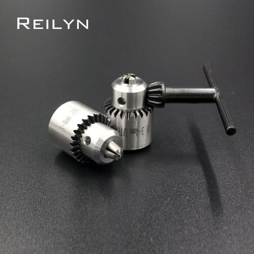 Freeshipping universal chuck clamping 0.3-4mm hanging dremel flexible shaft conversion chuck clamping size adjustable