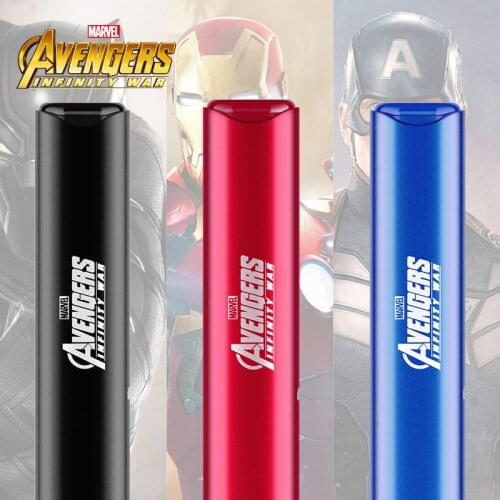 Marvel Lipstick StyleTWS Bluetooth 5.0 Earphones Charging Box Wireless Headphone Headsets With Microphone