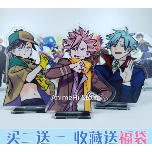 ID:INVADED action figura Anime Narihisago Akihito Hondoumachi Koharu Fukuda Tamotsu acrylic dolls figure toy 15cm