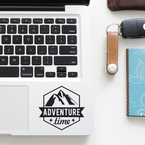 Adventure Time Motivational Decal Laptop Trackpad Sticker for Macbook Pro Air Retina 11 12 13 15 inch Mac Notebook Touchpad Skin