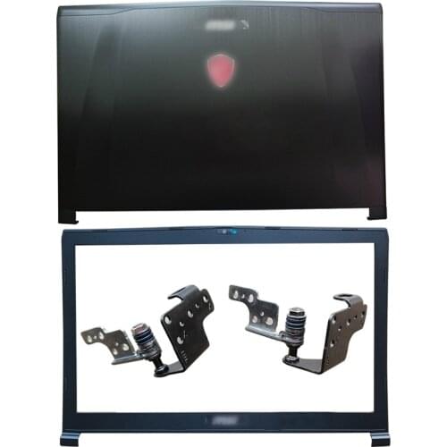 NEW Laptop LCD Back Cover/Front Bezel/Hinges For MSI GE72 6QD GE72 6QE GE72 6QF GE72VR MS-1792 MS-1795