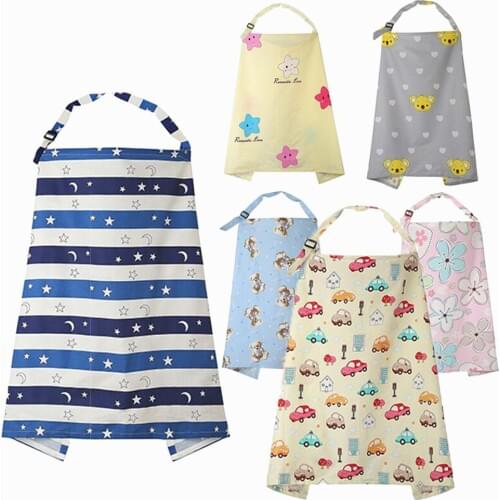 New Cotton Baby Infant Breast Feeding Nursing Cover Scarf Poncho Blanket Shade Wraps