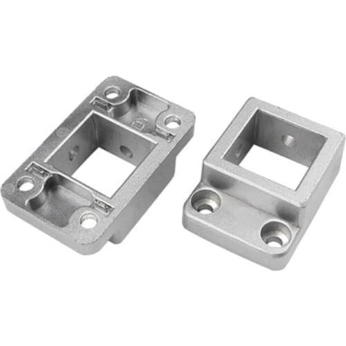 1pcs 3030/4040 industrial aluminum profile fixed base connection block support foot flange foot base square foot