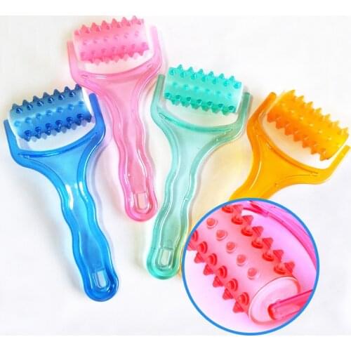 Finger Roller Massager Face-lift Massage Face Shaper Relaxation Mini Finger Massager Bueaty Body Slim Beauty Tool Random Color