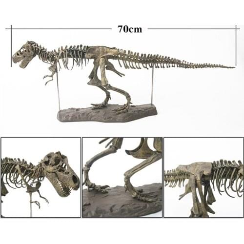 Tyrannosaurus Rex Skeleton Dinosaur PVC T Rex Animal Model Toys Collector Super Decoration