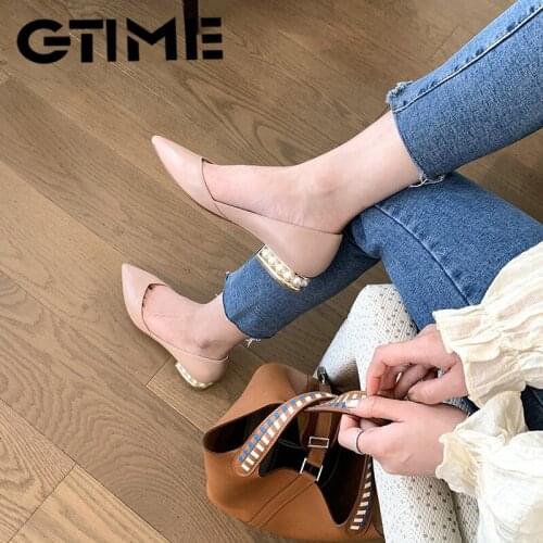 2020 Autumn Women Flats Pearl Heeled Slip on Shoes Woman Ballet Flats Pointed Toe Dress Shoes Faux Suede Ladies Shoes