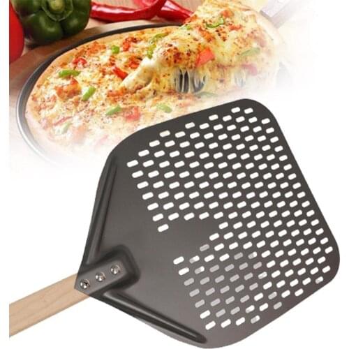 Hard Anodized Aluminum Pizza Peel With Removable Handle With Paddle Pastry Pan Customized Shovel Pizza Screwdriver Baking M J9Q3