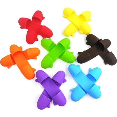 1 Pair Mini Silicone Heat Insulated Finger Clip Bowl Dish Plate Clamp Non-slip Gripper Pot Holder Tableware Kitchen Gadgets