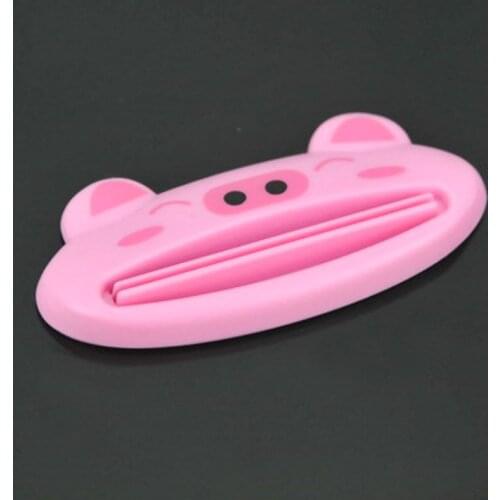 1PCs Piglet Baby Toothpaste Infant Training Soft Leaf Tooth Gel Teether Baby Led Weaning Tailored Silicone