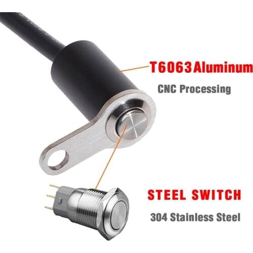 1 piece Motorcycle Switch ON-OFF Handlebar Adjustable Mount Waterproof Switches Button DC 12V Headlight