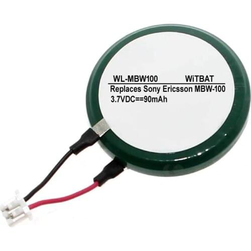 3.7V 90mAh battery for sony MBW-100 MBW-150 Bluetooth watch PD2430