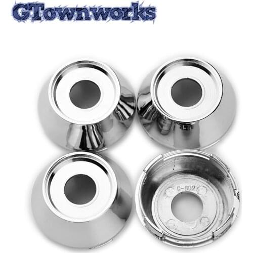 4pcs 64mm 61mm Wheel Hub Cap Center Cap For Rims For C-602 ABS Plastic Sliver Hub Caps Car Accessories