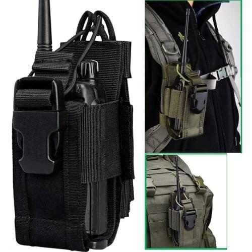 600D Nylon Outdoor Pouch Package Pouch Tactical Sports Pendant Military Molle Radio Walkie Talkie Holder Bag Mag Magazine Pouch